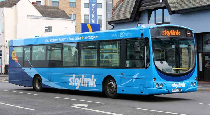 Trent Barton Scania L94UB Wright skylink 625